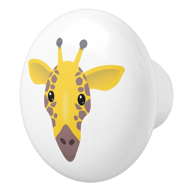 Giraffe Ceramic Knob (Right)