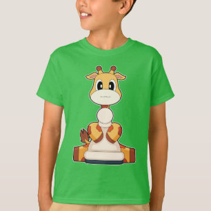 Giraffe Chess piece Pawn Chess T-Shirt