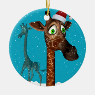 giraffe Christmas Ornament