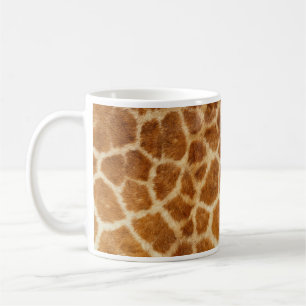 Giraffe Close-up, Skin, Hair, Spots Coffee Mug