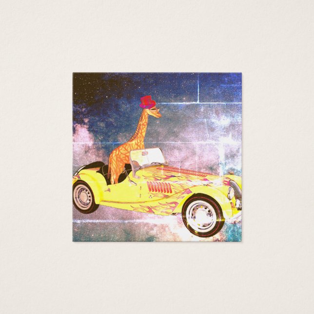 Giraffe dans l'espace Notes standard (Devant)