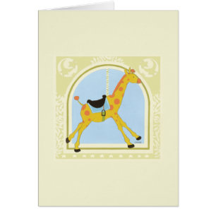 Giraffe de carrousel par Juin Erica Vess