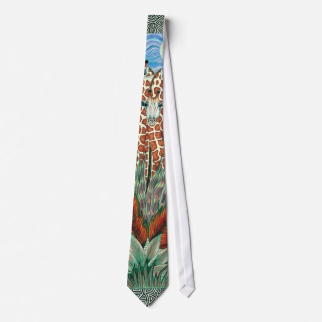 Giraffe design tie (Front)