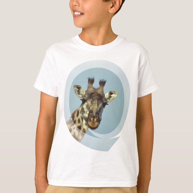Giraffe Design  Youth T-Shirt (Front)