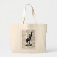 Giraffe Dictionary Art