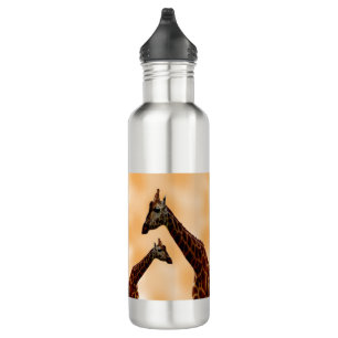Giraffe Double Trouble,   710 Ml Water Bottle