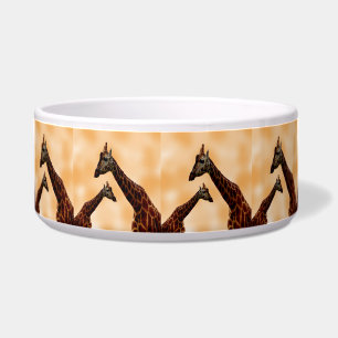 Giraffe Double Trouble,  Pet Bowl