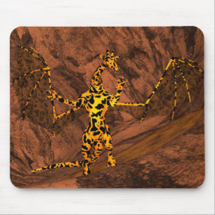 Giraffe Dragon Mouse Pad