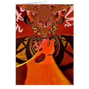 Giraffe drôle : Un charme africain kaléidoscopique