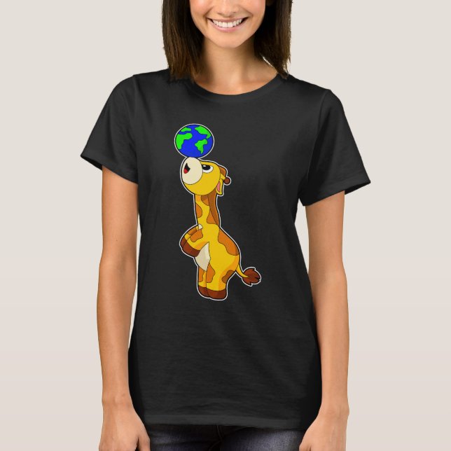 Giraffe Earth T-Shirt (Front)