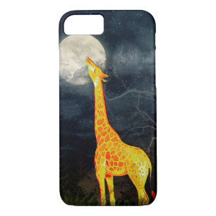 Giraffe et Lune iPhone Samsung Galaxy S6/S5 Coque