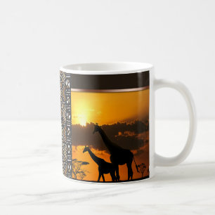 Giraffe Family 2 Coffee Mug