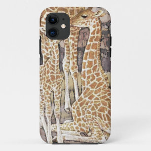 Giraffe Family iPhone 5 Case