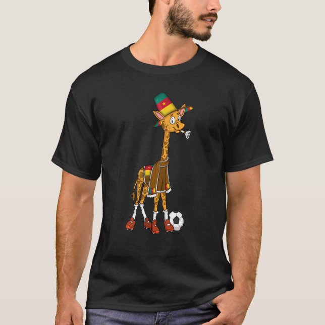 Giraffe Fan Cameroon T-Shirt (Front)