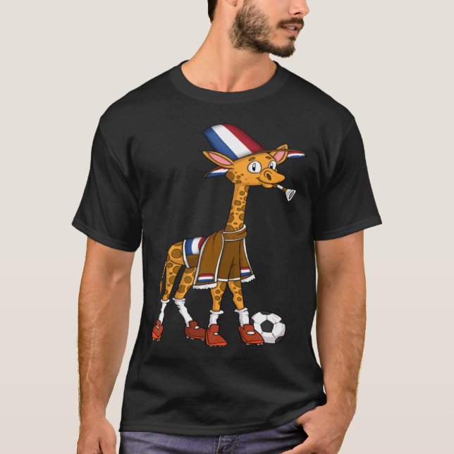 Giraffe Fan Holland Pullover Hoodie (Front)