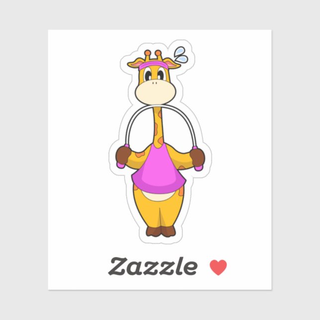 Giraffe Fitness Rope (Sheet)