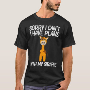 Giraffe For Men Women Safari Wildlife Animal 1 T-Shirt