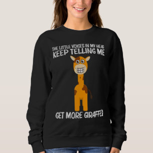 Giraffe For Men Women Safari Wildlife Animal Sweatshirt