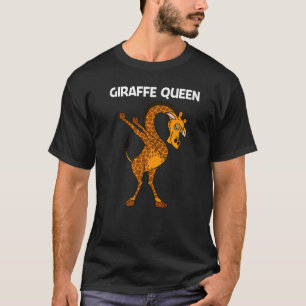 Giraffe For Women Mom Safari Wild Zoo Animal T-Shirt