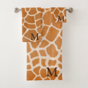 Giraffe fourrure Poster de animal réaliste Monogra