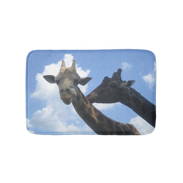 Giraffe Friends Bath Mat (Front)