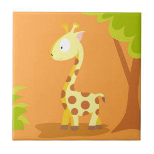 Giraffe from my world animals serie tile