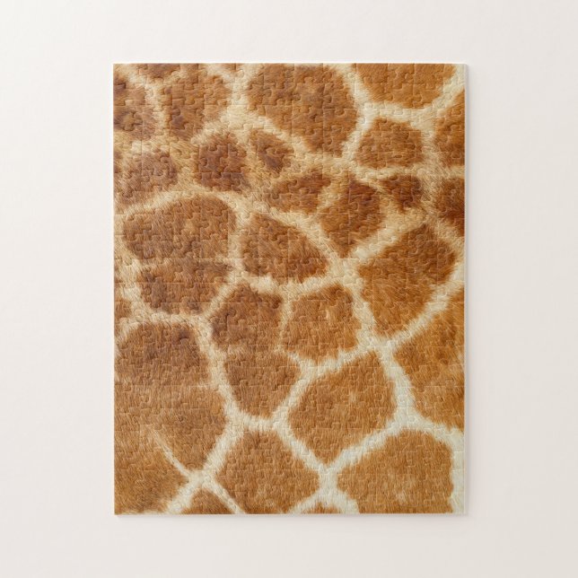 Giraffe Fur Print Jigsaw Puzzle (Vertical)