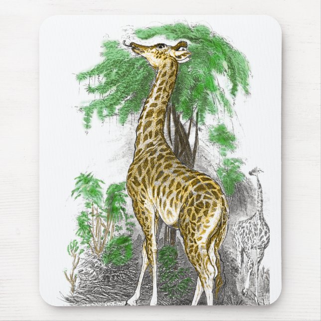 Giraffe Gifts Mouse Pad (Front)
