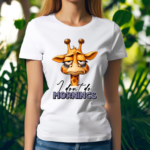 Giraffe gigantesque : Le T-shirt girafe drôle