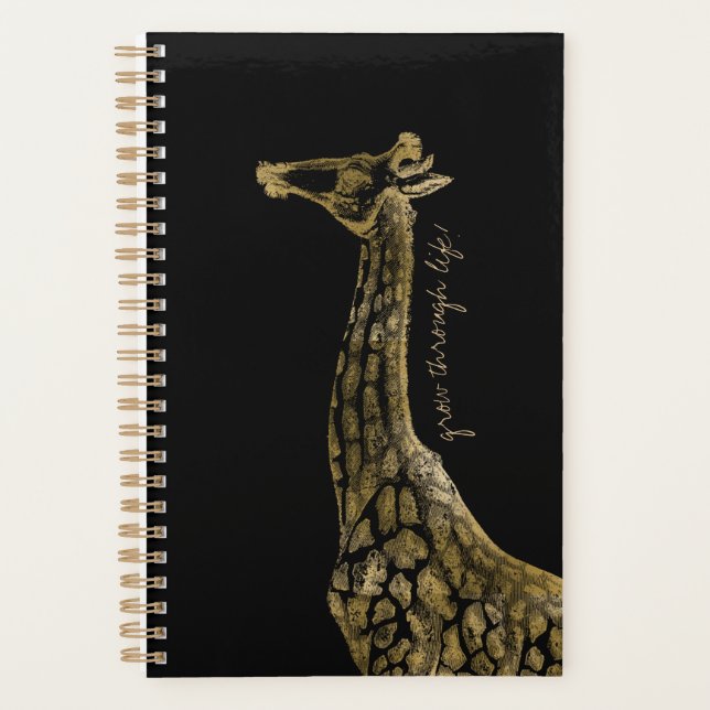 Giraffe grandir à travers le planificateur vie Ele (Devant)