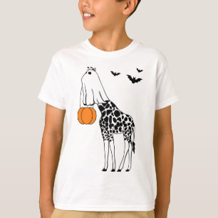 Giraffe Halloween Funny Halloween Outfit Costumes  T-Shirt