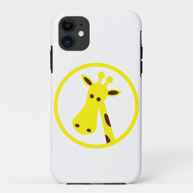 Giraffe Head Case-Mate iPhone Case (Back)
