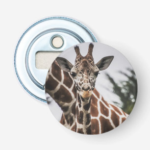 Giraffe head Giraffe fur print African Animal Bottle Opener
