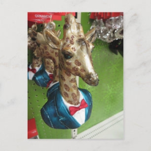 Giraffe Head Postcard