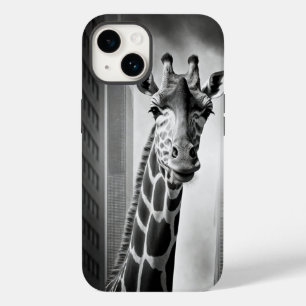 Giraffe in a Cityscape Case-Mate iPhone 14 Case