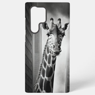 Giraffe in a Cityscape Samsung Galaxy Case