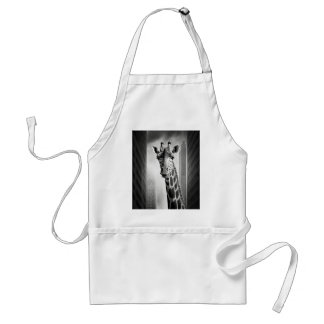 Giraffe in a Cityscape Standard Apron