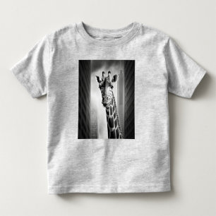 Giraffe in a Cityscape Toddler T-shirt