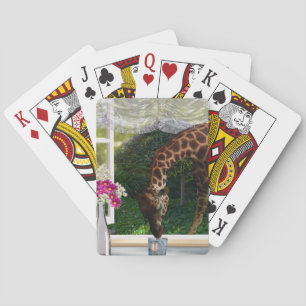 Giraffe In My Window, Playing Cards