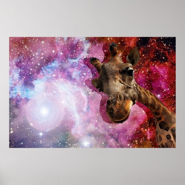 Giraffe...in Space?! Poster (Front)