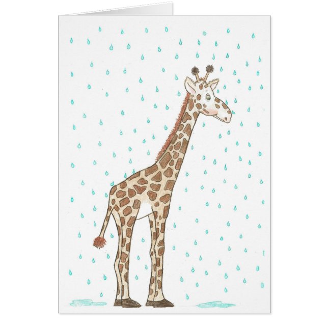 Giraffe in the Rain (Front)