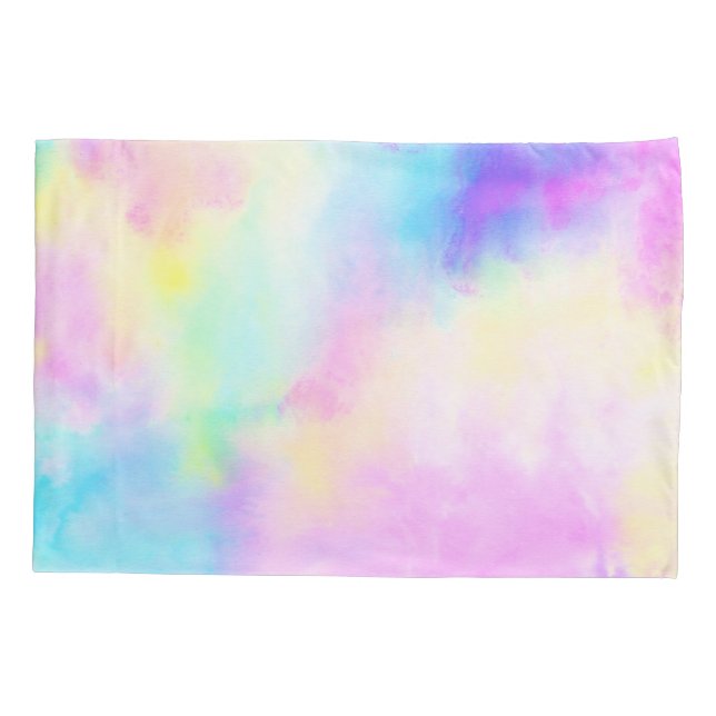 Giraffe in the Rainbow Pillowcase (Back)