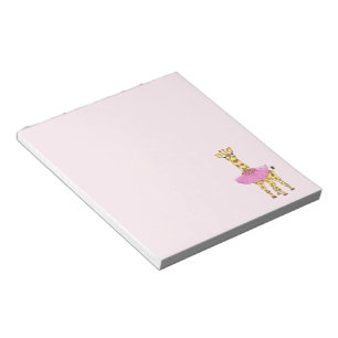 Giraffe in Tutu Notepad