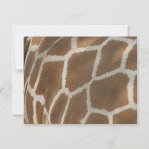 Giraffe Invitation