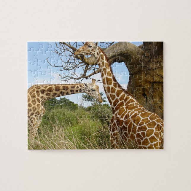 Giraffe Jeu Puzzle (Horizontal)