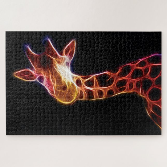 Giraffe Jigsaw Puzzle (Horizontal)