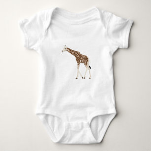 Giraffe Jungle Safari Animal  Baby Bodysuit