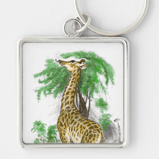 Giraffe Keychain