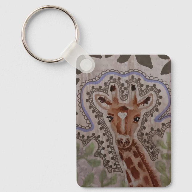 Giraffe Keychain (Front)