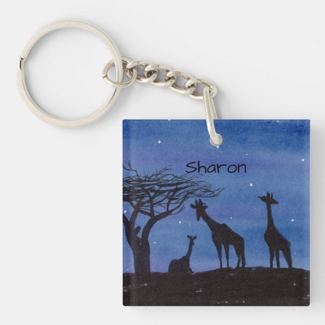 Giraffe Keychain (Front)